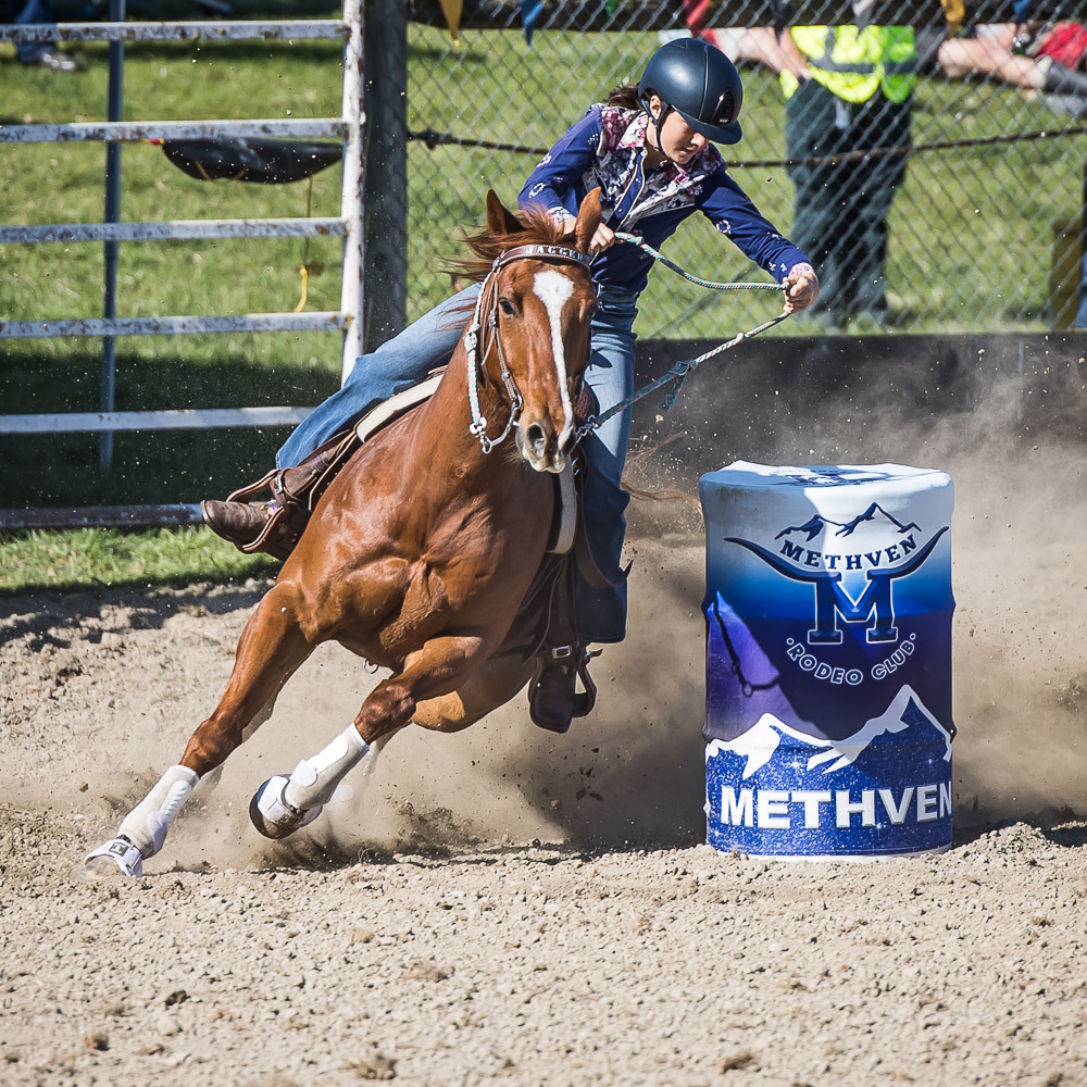 JUNIOR BARREL RACE - PORTFOLIO - RODEO - METHVEN RODEO 2022 - www ...