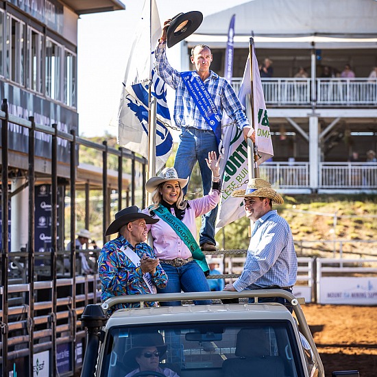 OVER 40'S BULL RIDE