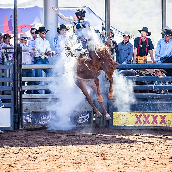 SUPER HERO BRONC RIDE