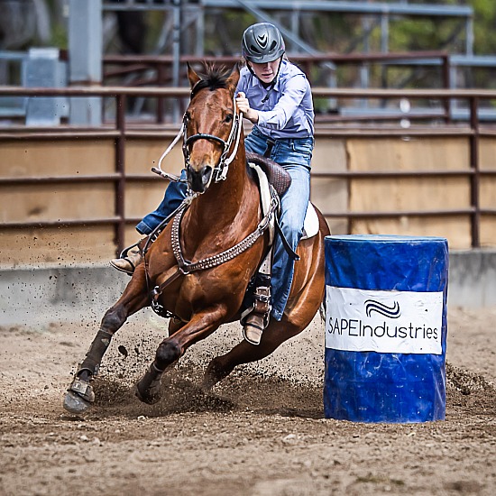 17 AND UNDER BARREL RACE